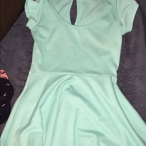 Turquoise dress